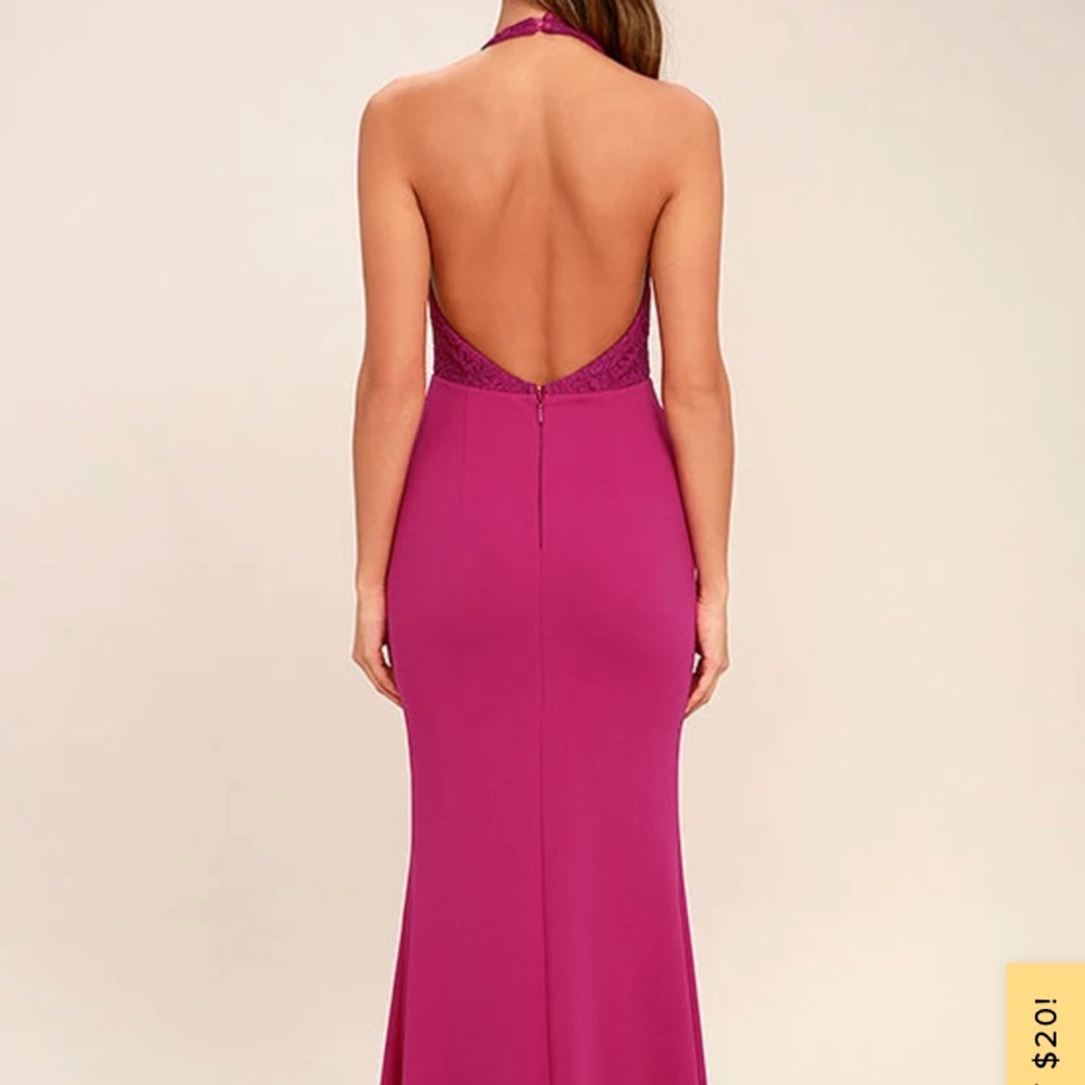 LULU’S Halter Maxi Dress - Picture 3 of 5